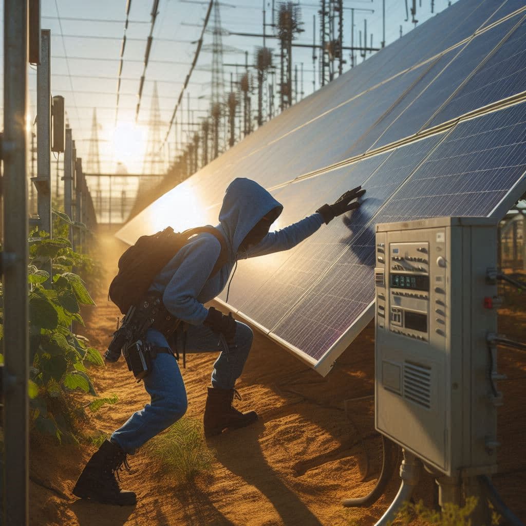 furtos e roubos em usinas solares